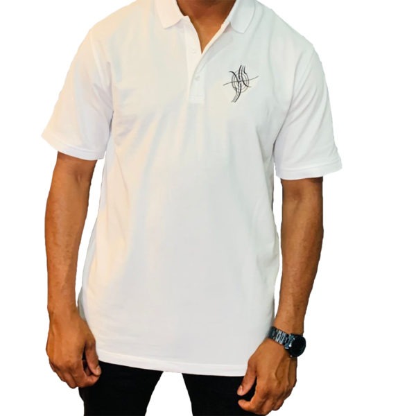 Zero is Valuable Men’s Polo Shirt | White