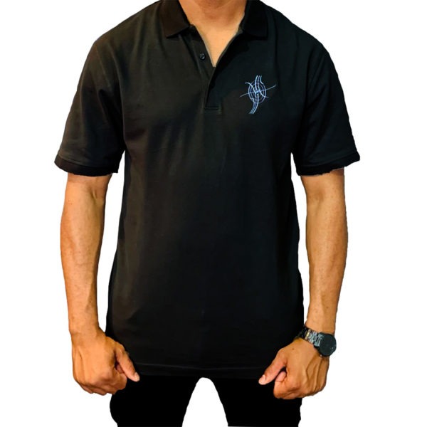 Zero is Valuable Men’s Polo Shirt | Black