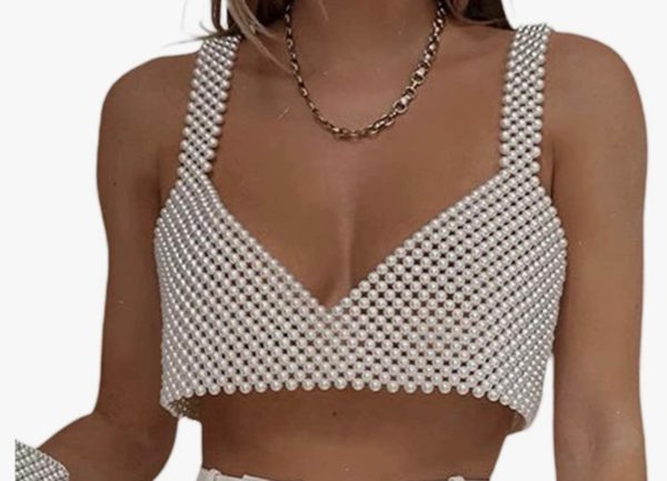 Valuable Pearl Crop Top